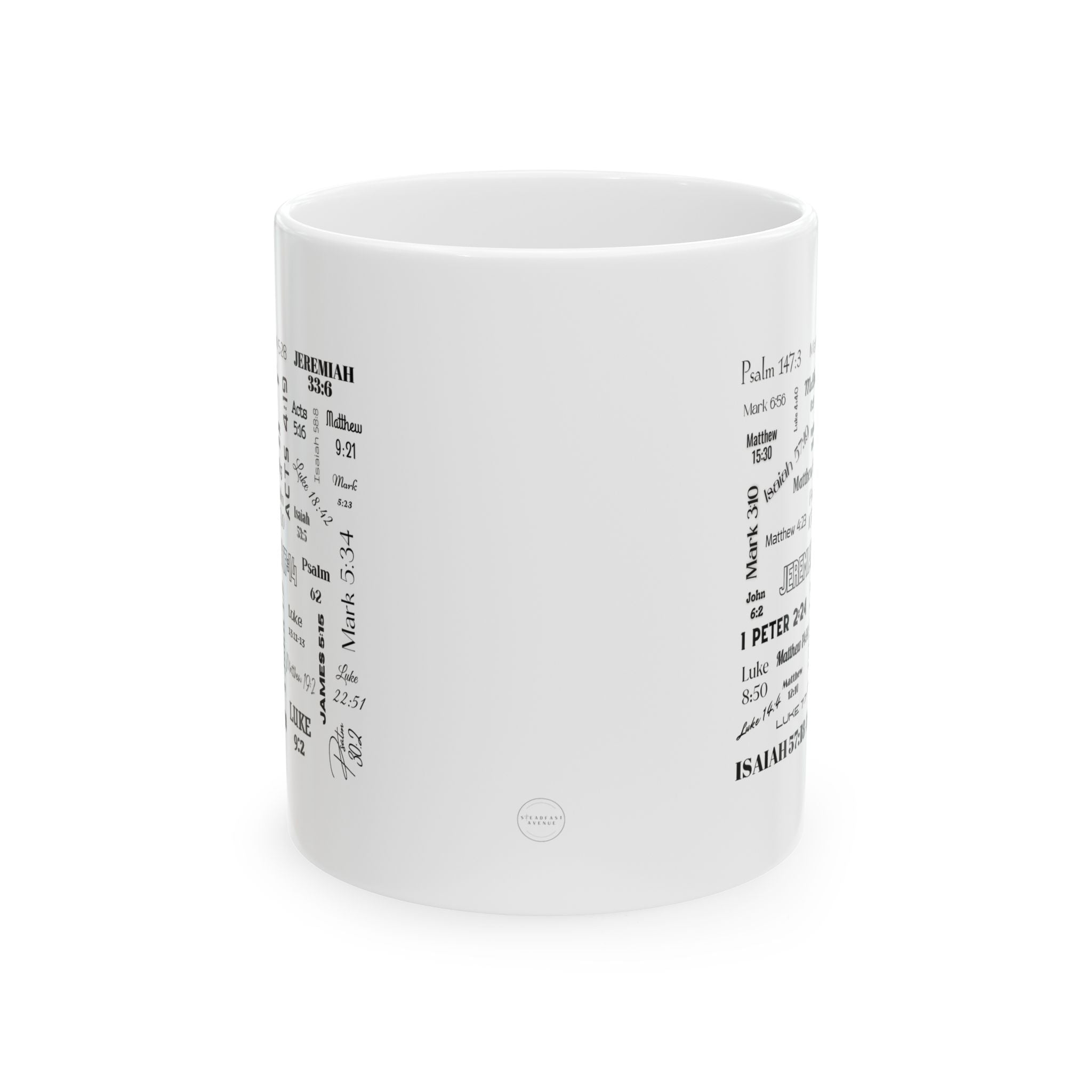 Healing Bible Verses Coffee Mug, 11 oz
